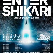 Enter Shikari UK Tour Poster 10th April