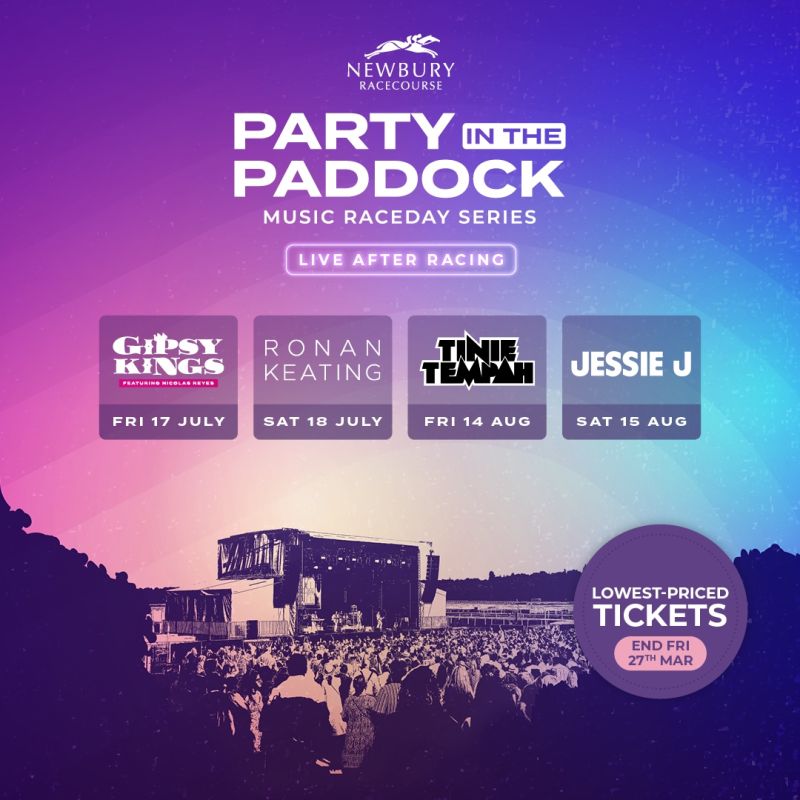 Party In The Paddock - Newbury Racecourse