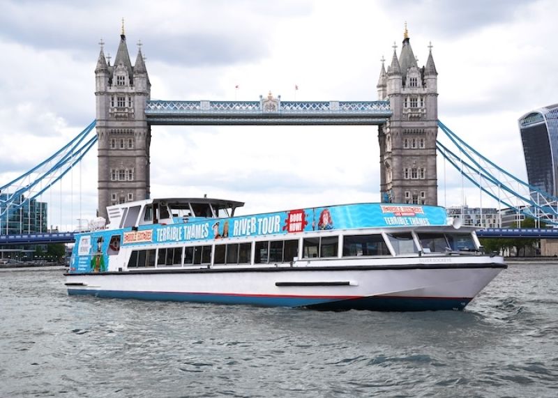 Horrible Histories Boat Tour: TERRIBLE THAMES